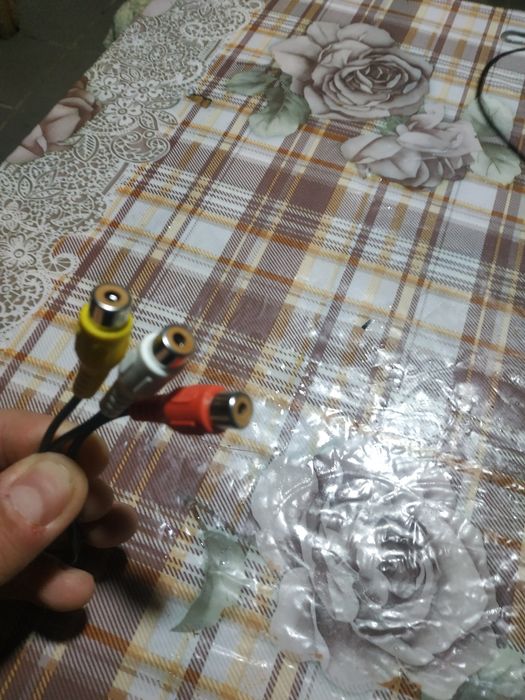 Кабель переходник тюльпан