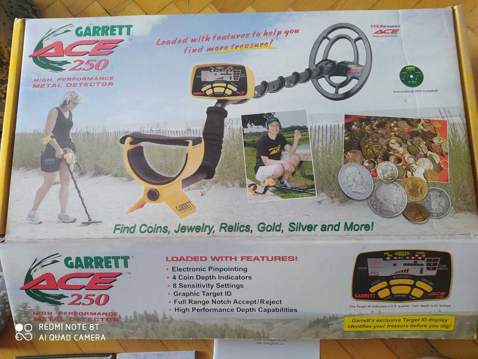 Wykrywac metali Ace 250