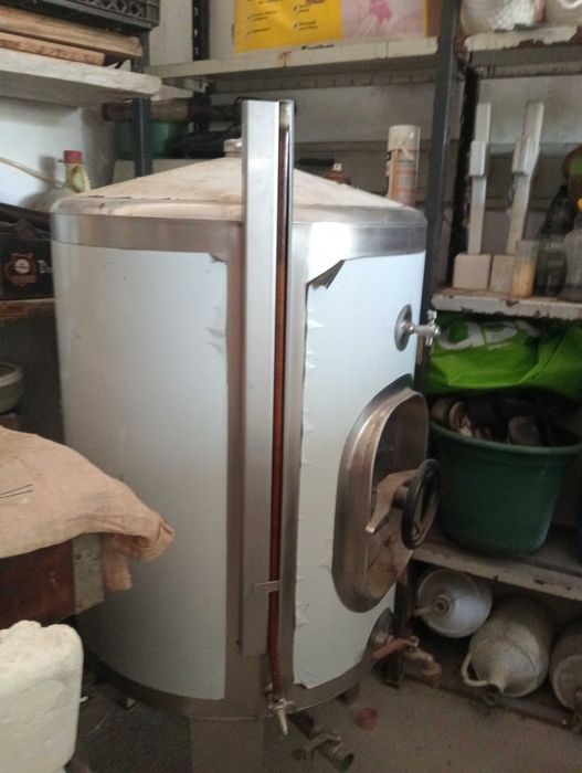 Cuba inox para vinho