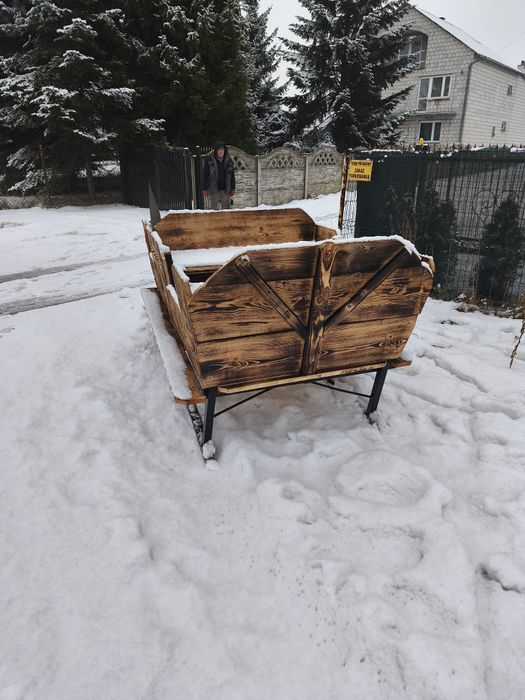 Sprzedam duże sanie do traktora
