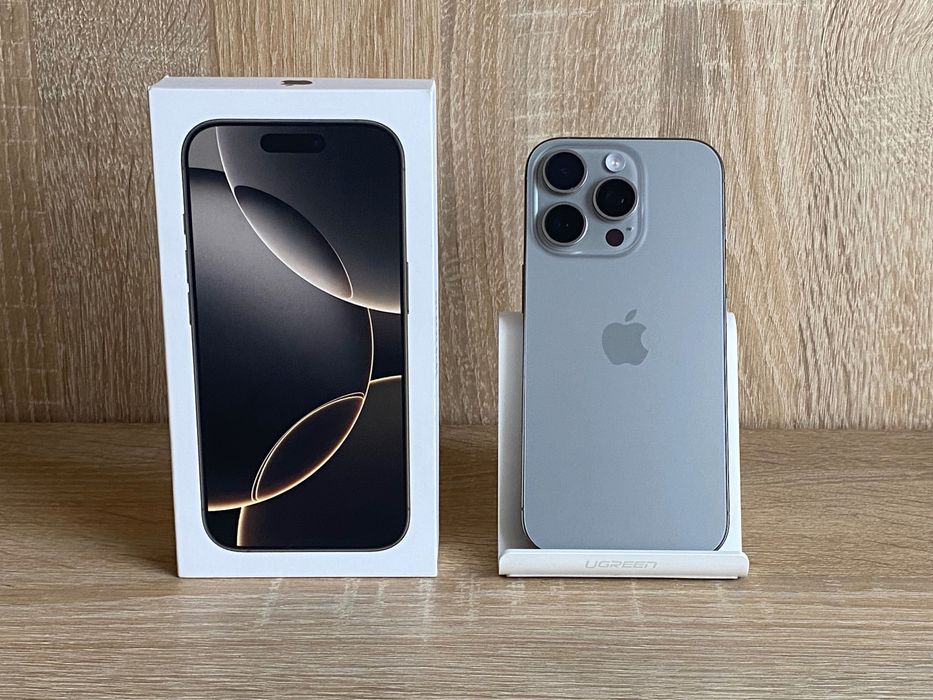 Apple iPhone 16 PRO 128GB 6.1 Natural Titanium, bateria 100% gwarancja