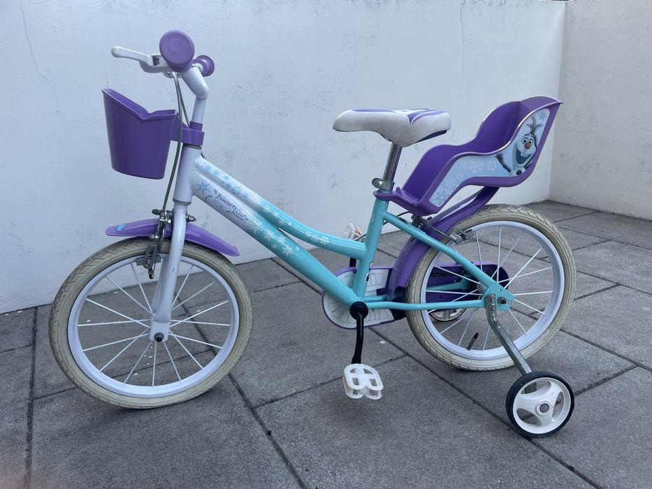 Bicicleta Frozen menina roda 16