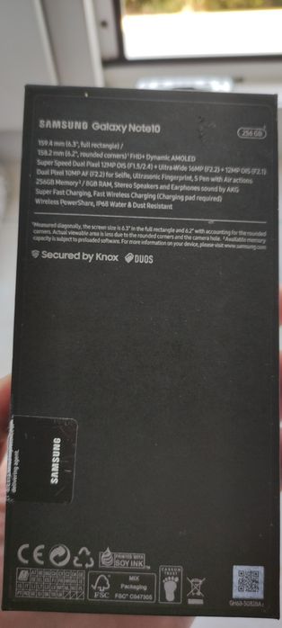 Samsung galaxy note 10 256