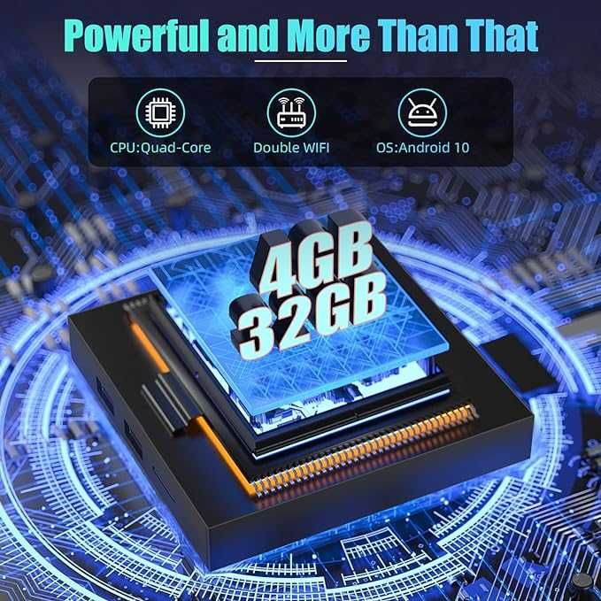 IPTV Full BOX android 4K 4GB RAM-32/64GB Memória NOVAS