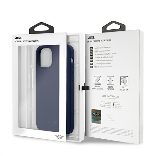 Mini MIHCP12LSLTNA iPhone 12 Pro Max6,7 granatowy/navy hard case Silicone Tone On Tone