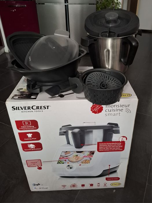 Lidlomix SilverCrest Monsieur Cuisine SMART prawie nieużywany.