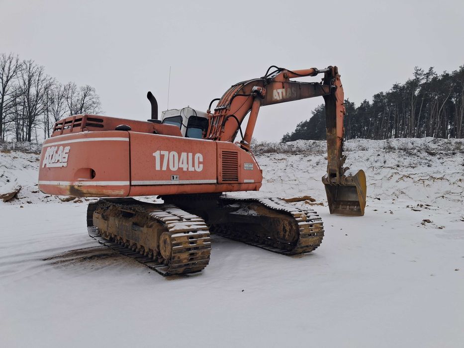 Atlas 1704 LC koparka gąsienicowa, Deutz- 6 cylindrów