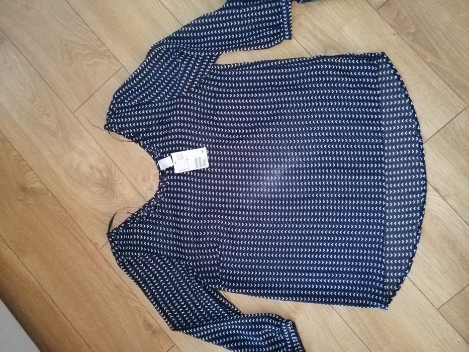 Spodnie ciążowe i bluzka H&M