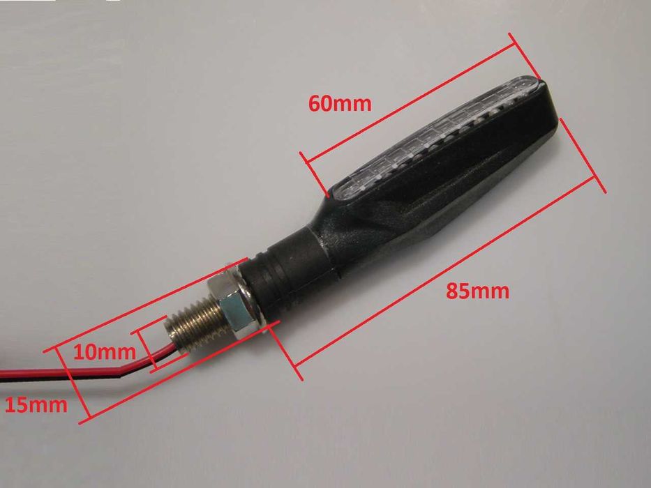 Piscas LED para mota