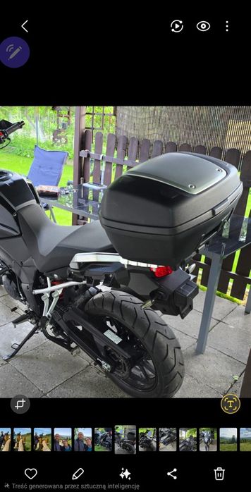 Orginalny Kufer Suzuki V Strom 1000