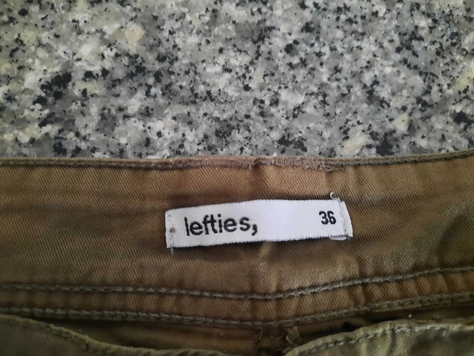 Calções Lefties. Como novos