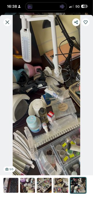 Sprzedam materiały do manicure