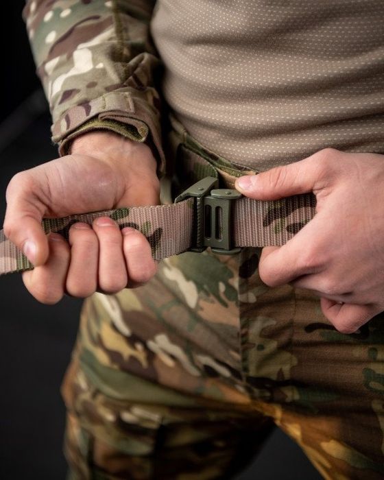 Тактичні рукавички Mechanix M-Pact + ремінь 5.11 Multicam Tactical Belt ЗСУ