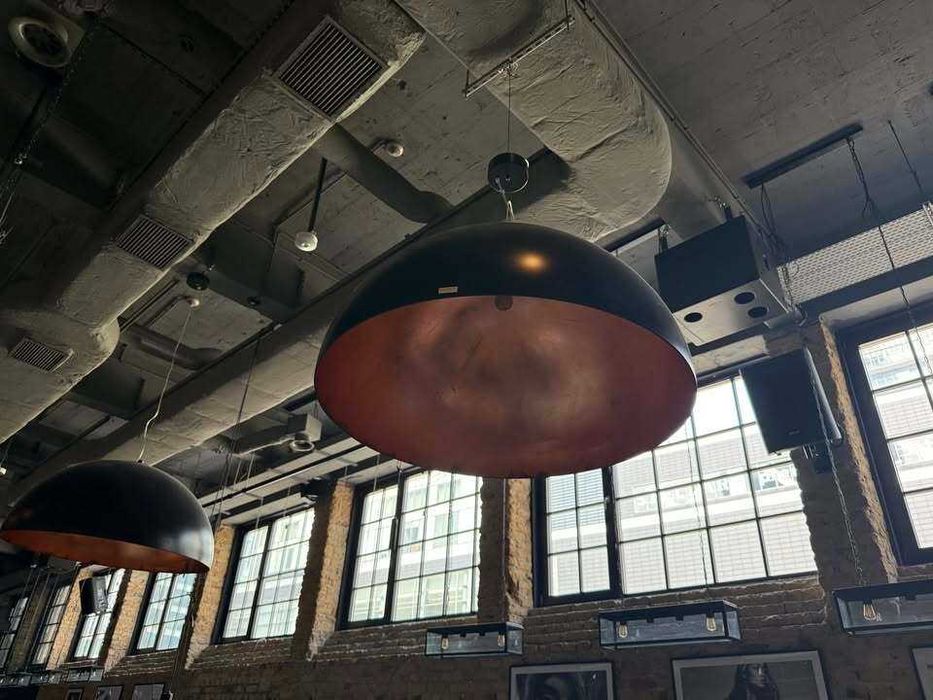 Lampa Alvin by Franco Zavarise – Black & Gold, 115 cm