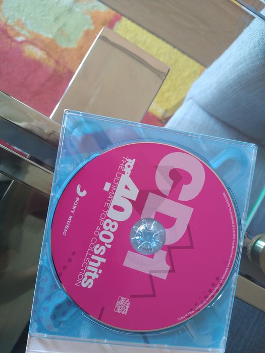 CD músicas dos anos 80