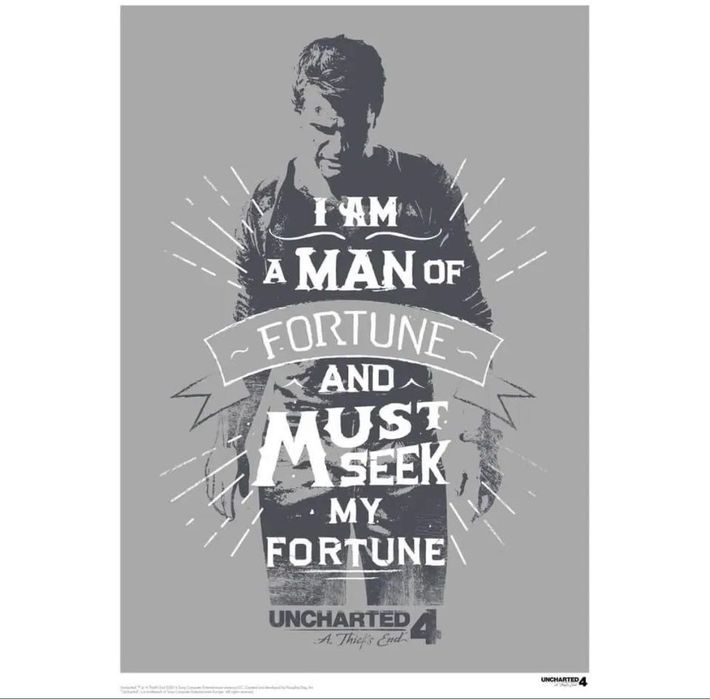 Uncharted 4 995szt limitowany druk UNIKAT