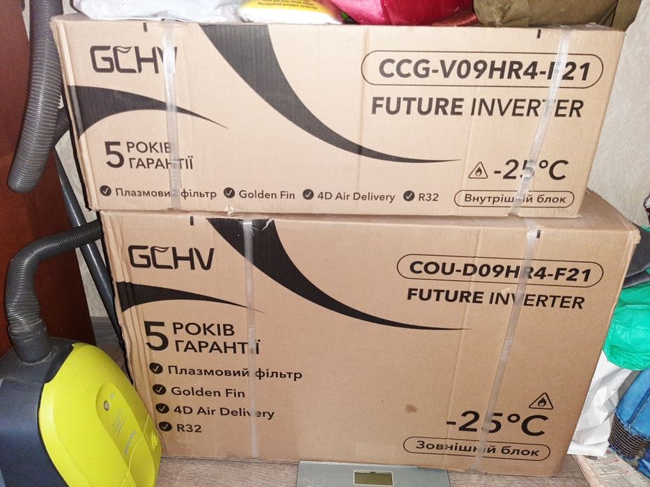 Кондиціонер GCHV (CHIGO) FUTURE CCG-V09HR4-F21 Wi-Fi