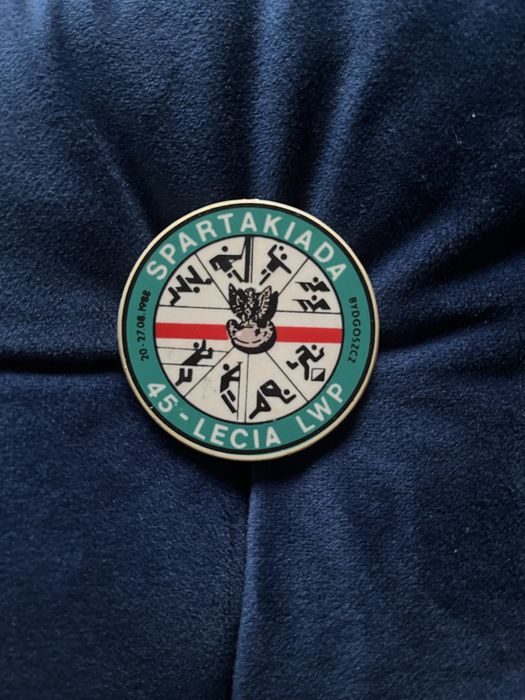 Odznaka przypinka Spartakiada 35-lecia LWP