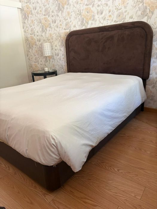 Cama Pikolin com Arrumação 150x200cm - Cor Wengué
