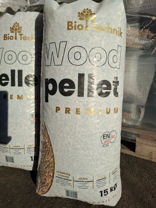 Pellet drzewny certyfikowany ENplus A1