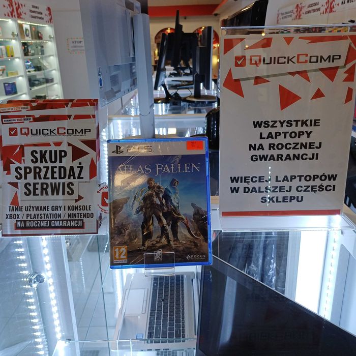 Gra PlayStation 5 / PS5 NOWA Atlas Fallen PL Gwar 1 Rok QUICK-COMP
