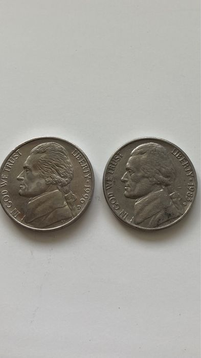 USA coins монети США