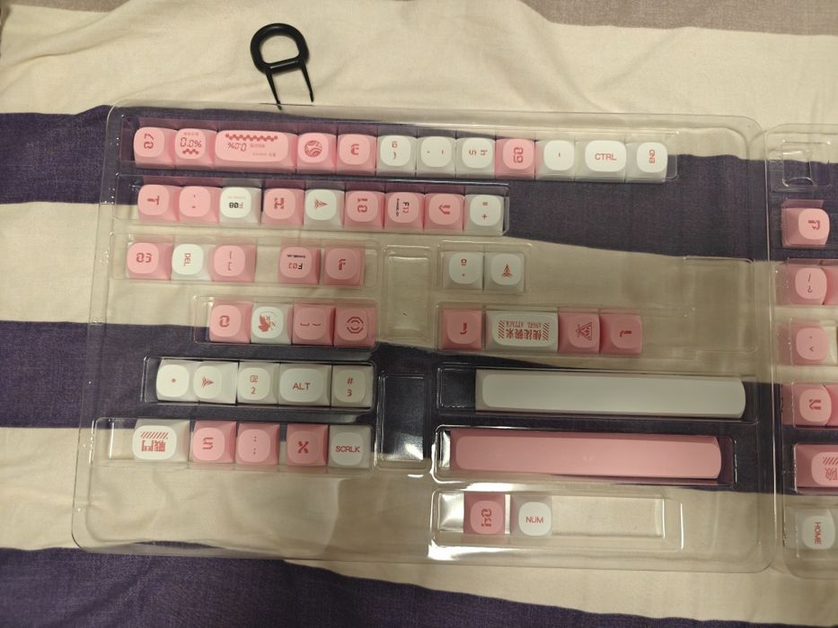 Keycaps EVA 08 134keycaps