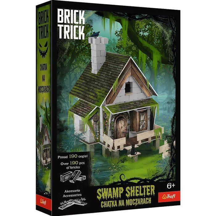 Brick Trick Halloween. Chatka na moczarach. Klocki ceramiczne. Trefl