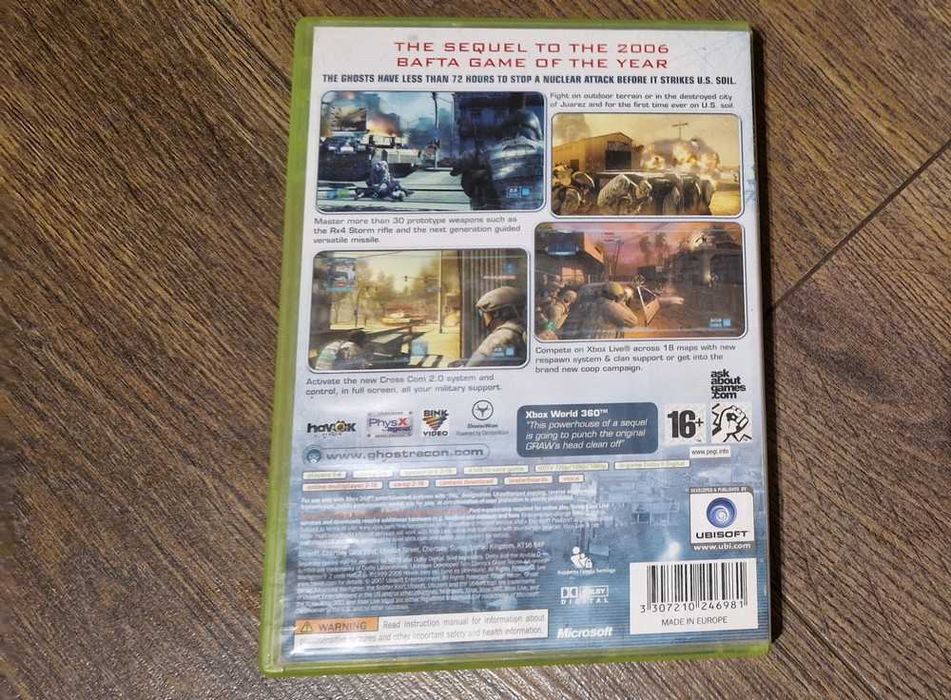 Ghost Recon Advanced Warfighter 2 XBOX 360