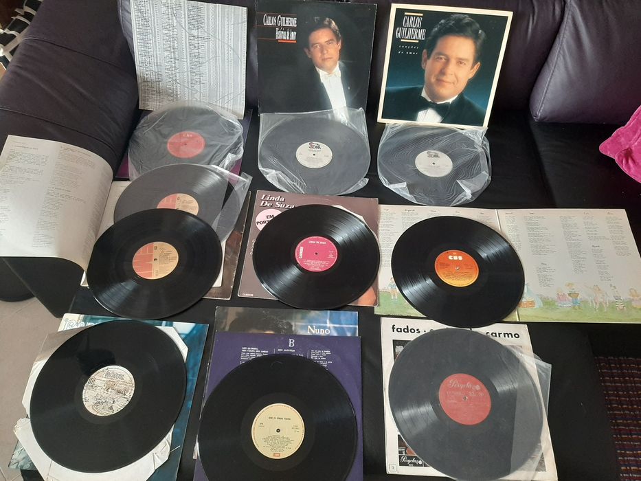 Vinil Portuguesa Fado Carlos carmo Paulo Carvalho frei linda suza fari