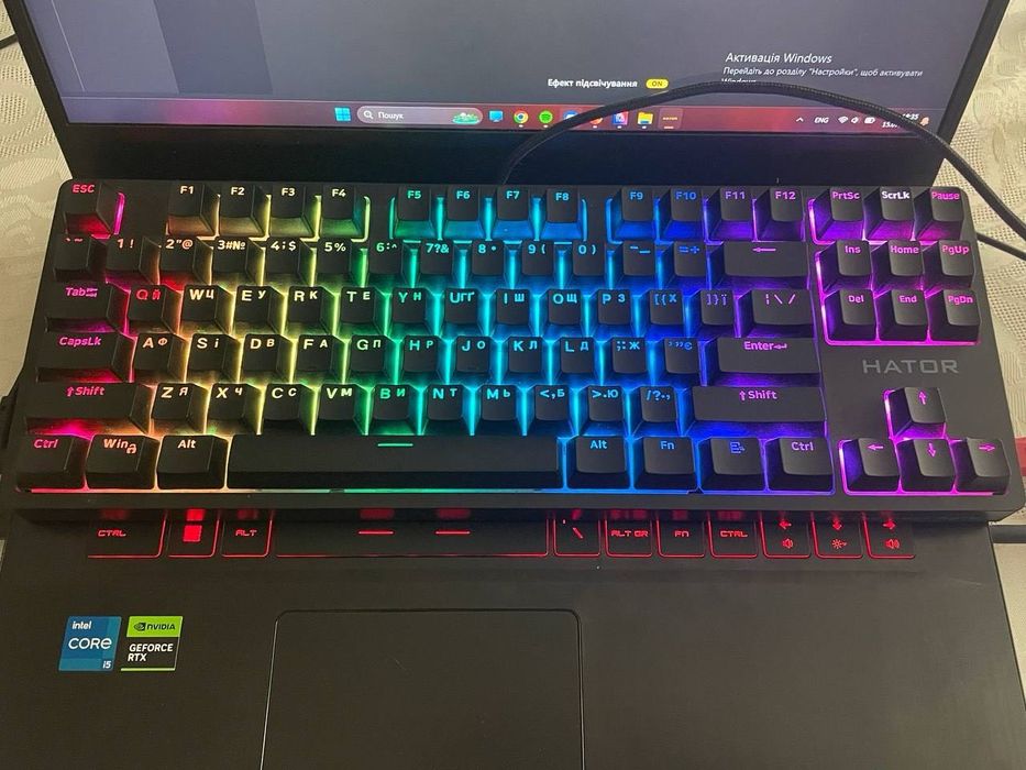 Клавіатура Hator Rockfall All TKL MECHA НТК-621