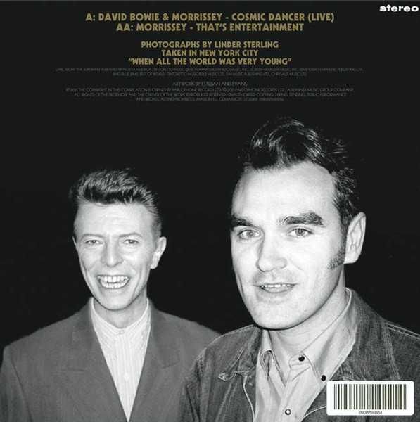 Morrissey And David Bowie - Cosmic Dancer (Bolan, Weller) 7'' Folia.