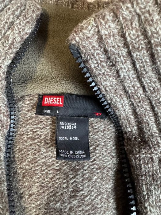 Кофта Diesel 100% Wool, розмір L-М