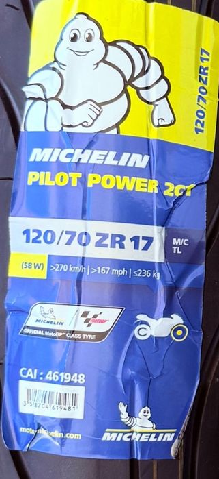 Pneu Michelin Pilot Power 2CT 120/70 ZR17
