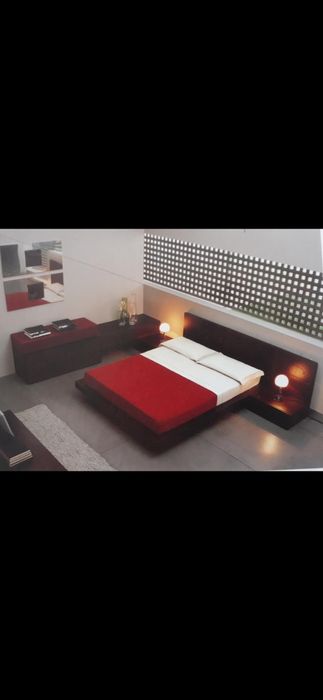 Quarto de casal em wengue