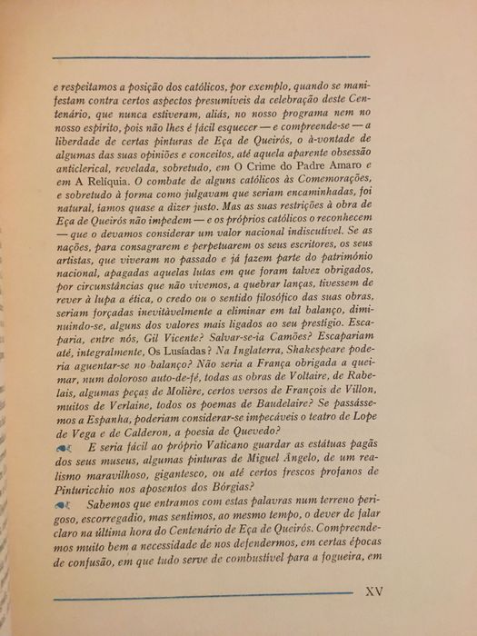 Eça de Queirós no Centenário / Régio: A Chaga do Lado