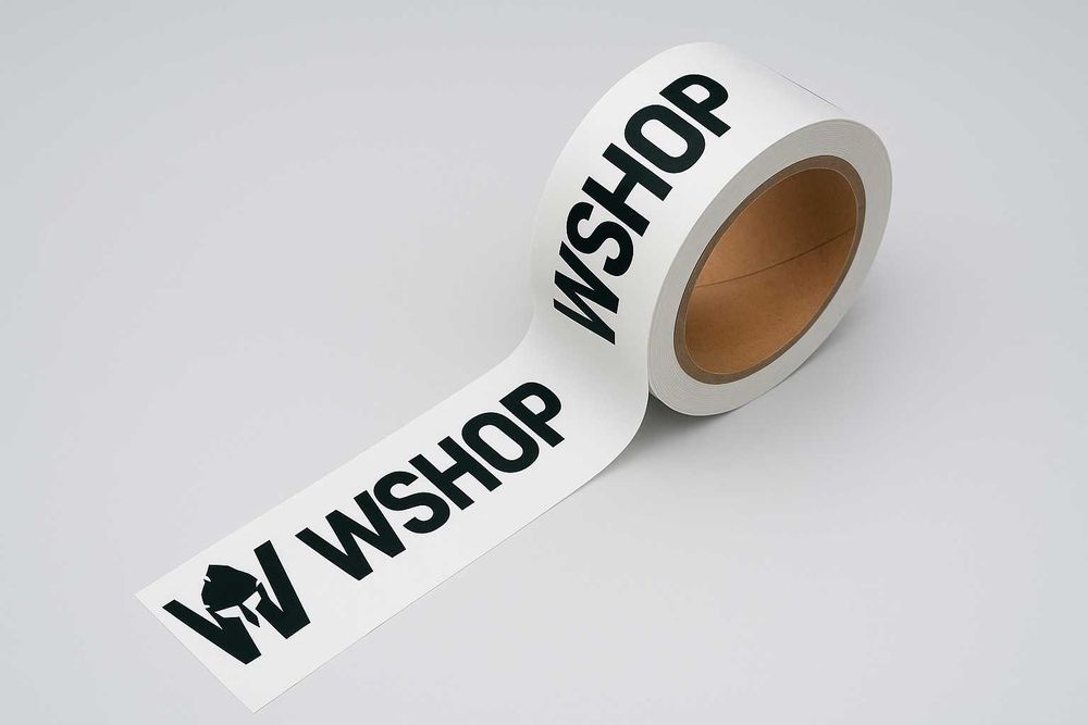 Personalizável - Fita adesiva impressa PPLN, PVC e papel