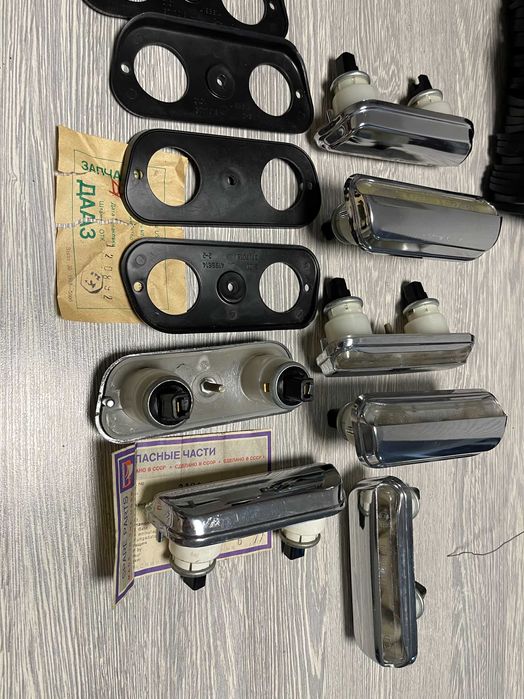 подсветка номера бампера ваз хром 2101/2103/21011