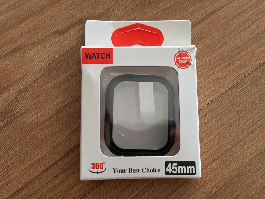 Apple Watch 8 Series 45mm - Capa Protectora C/ Vidro Temperado NOVA