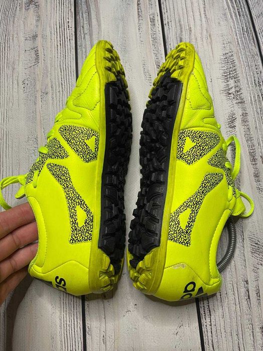Сороконожки кожаные Adidas x15.3 TF