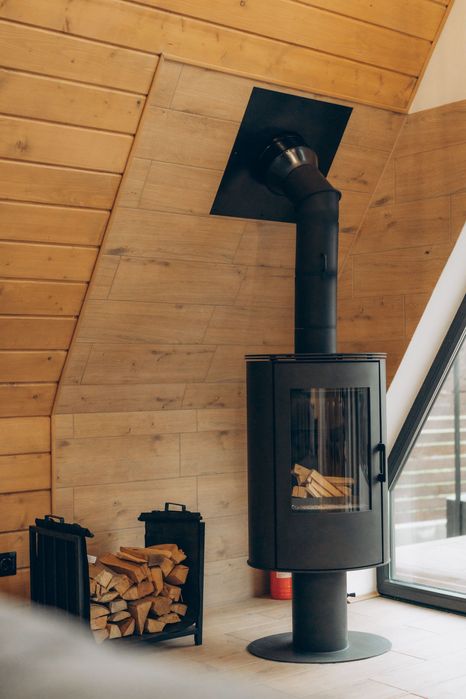 A-frame з чаном джакузі, Тустань