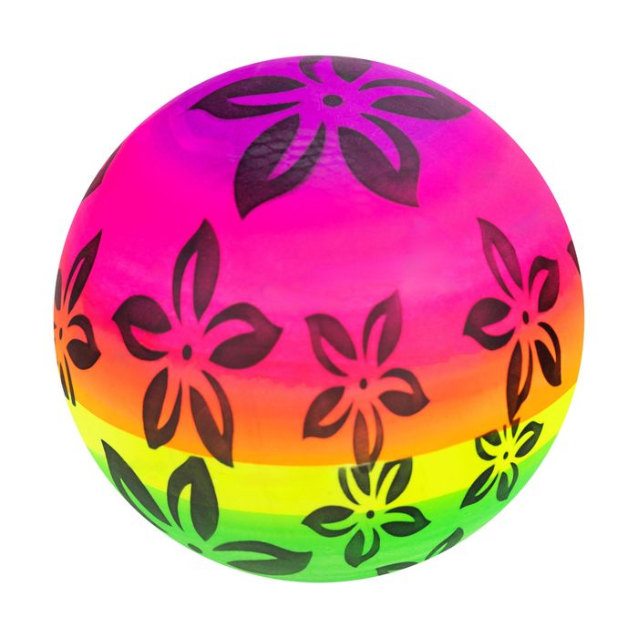 Piłka gumowa kolorowa zabawka ogrodowa plażowa