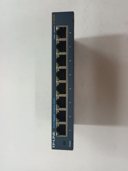Switch TP-Link TL-SG108 Gigabit 8 Portas