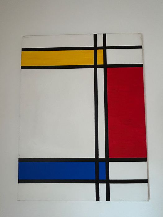 Quadros Tela Mondrian