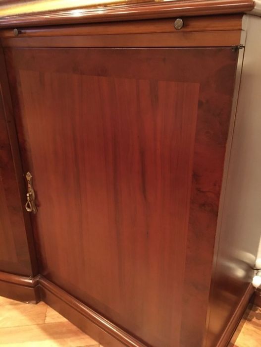 Aparador Consola / Louceiro de sala (madeira natural) antiquário