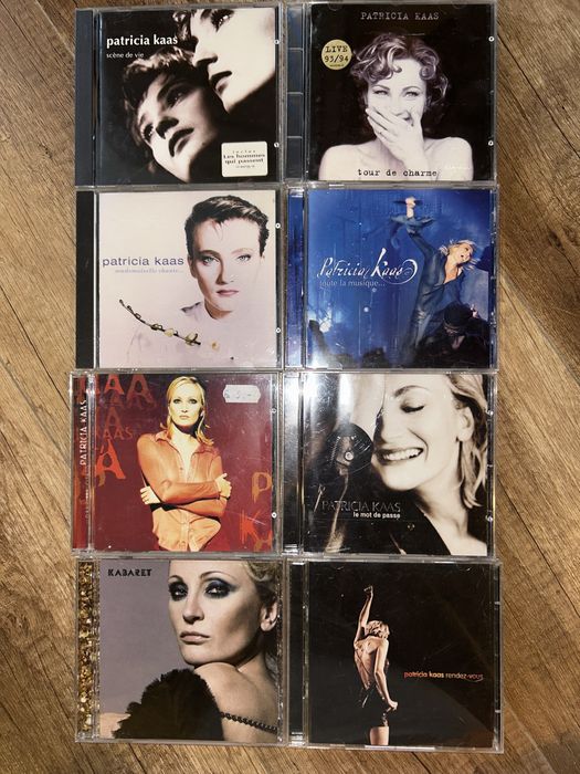 Patricia Kaas 8 albumów 9 płyt CD oryginalne stan bdb cena za komplet