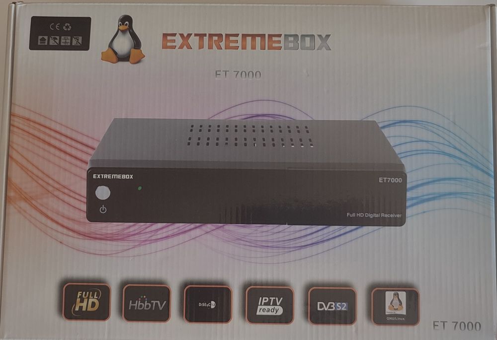 Para Venda  Receptor Satélite Extreme Box ET 7000