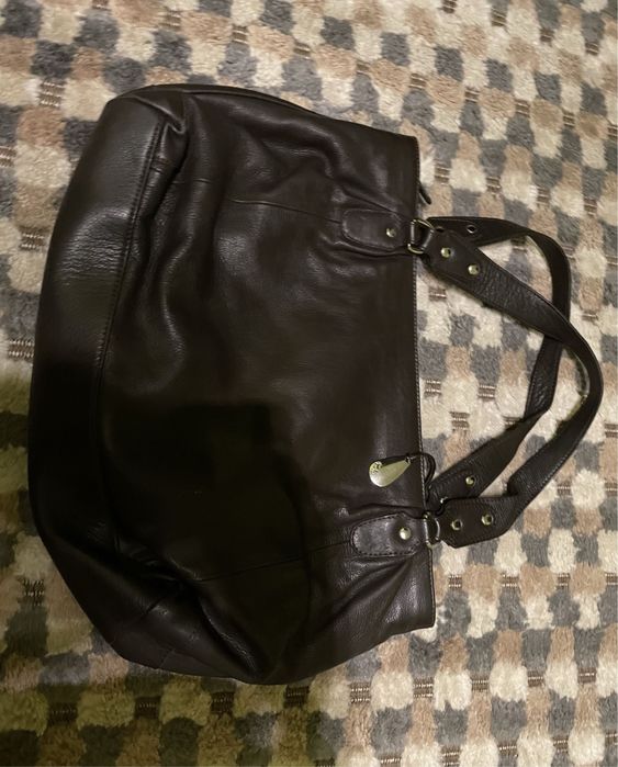 Torebka Tula ze skóry naturalnej