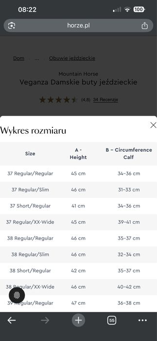 oficerki veganza mountain horse 38reglar/slim