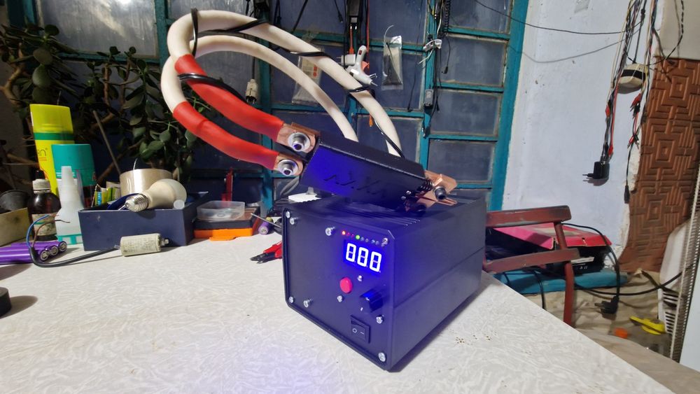 Точкова зварка на 2 імпульса.